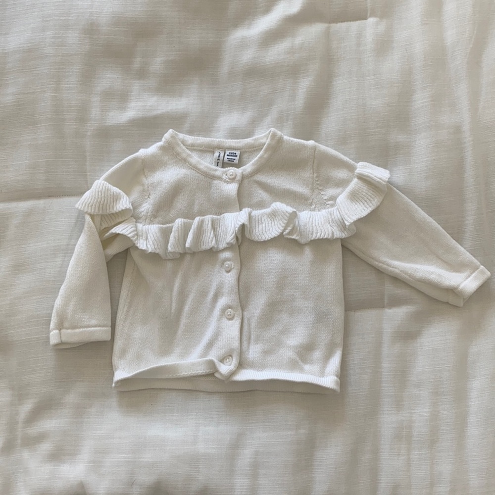 Janie and Jack Cardigan size 3-6 months